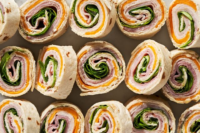 Pinwheel sandwiches